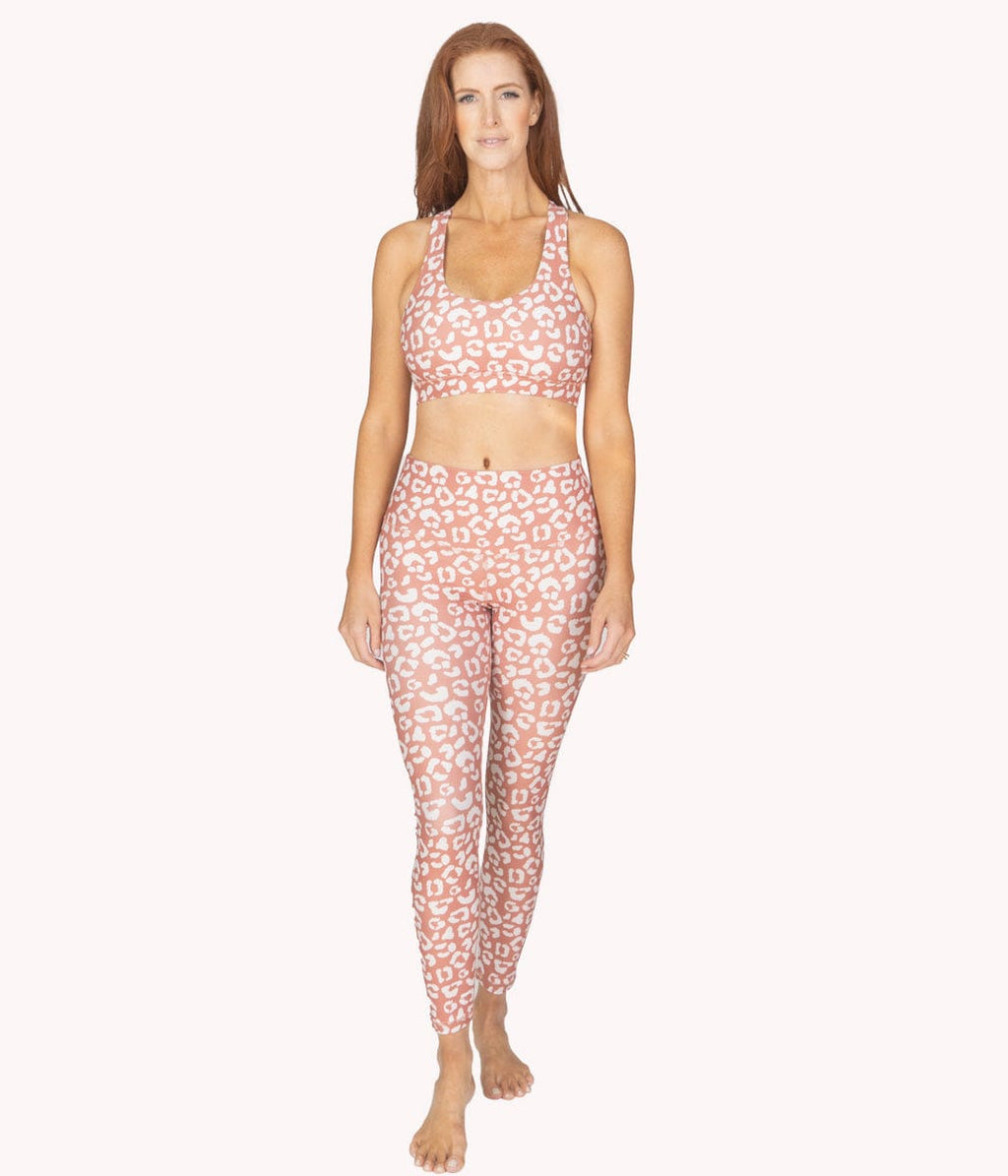 A model wearing the Wild Spice Bra.