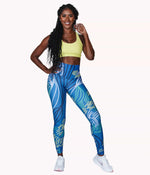 Electric Zen Blue Legging