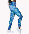 Electric Zen Blue Legging