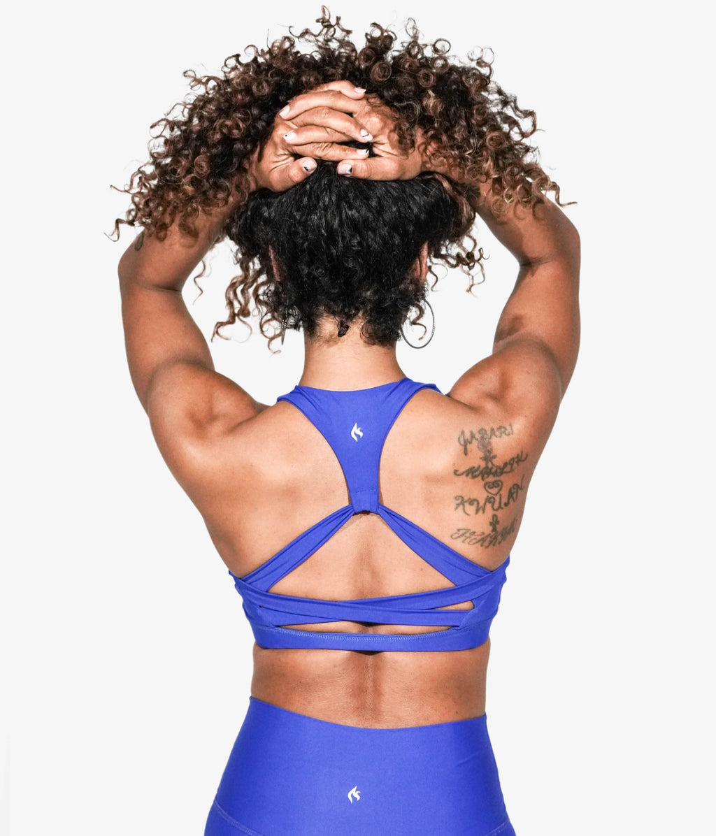 Her Majesty Blue Bra - FINAL SALE