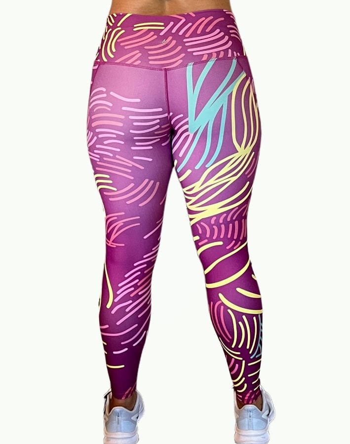 Electric Zen Pink Pocket Legging