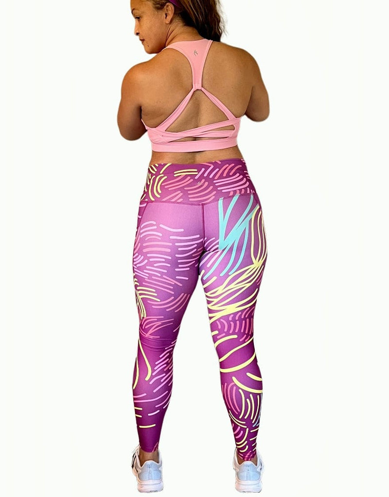 Electric Zen Pink Legging