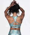 Flexy Metallic Blue Bra - FINAL SALE