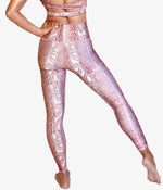 A woman wearing the Oh So Ssssassy! Legging from NoorFit.