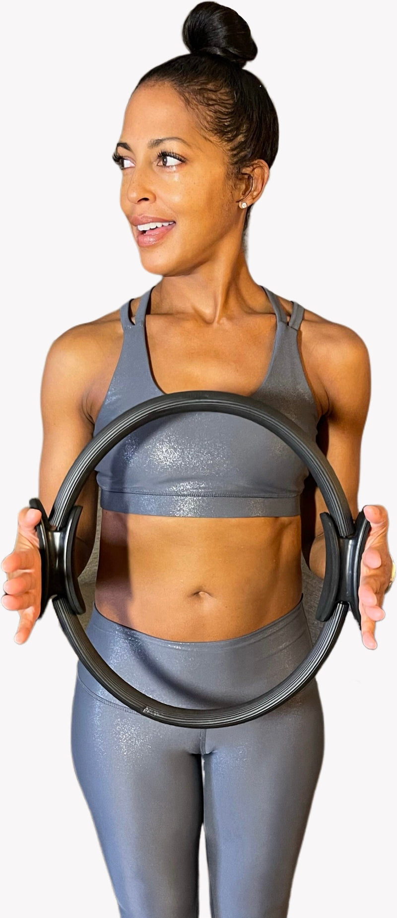 Glitz & Glam Gray Bra (strappy)